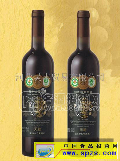 仙水無糖山葡萄酒