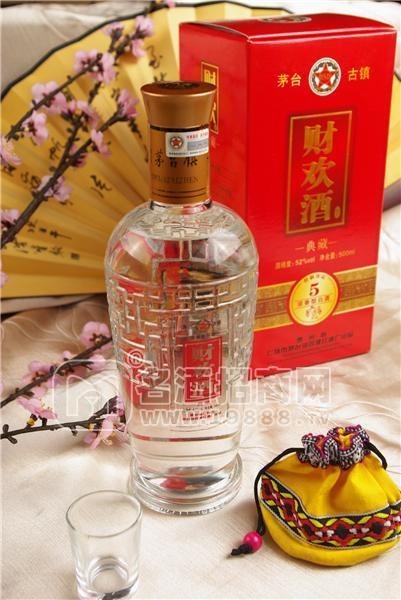 中國貴州濃香型白酒-財歡酒精品