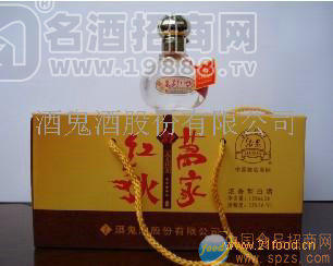 酒鬼五星萬(wàn)家紅火酒125mL