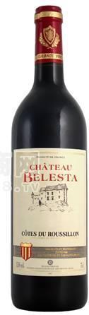 愛你——08法國(guó)Chateau Belesta干紅葡萄酒！