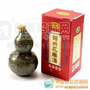 批發(fā)唐宋八年花雕王葫蘆紹興花雕酒 500mL