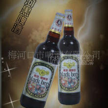 梅河牌黑啤酒