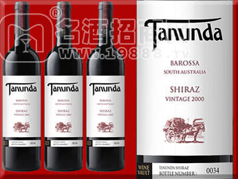 澳洲紅酒塔努達Tanunda2000_750ml