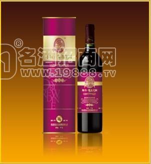 金至尊版干紅葡萄酒圓紙筒