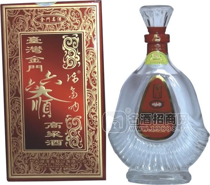 六六大順臺(tái)灣金門高粱酒紀(jì)念瓶600ml/瓶