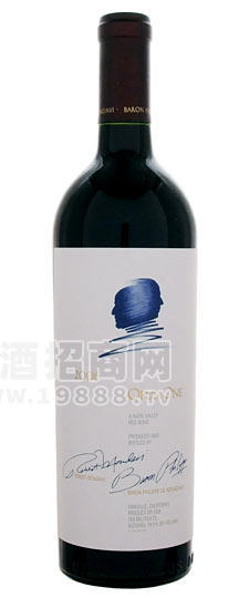 2007 Opus One 作品一號干紅葡萄酒-美國紅酒