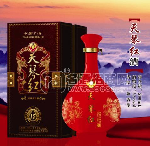 天琴紅酒52%