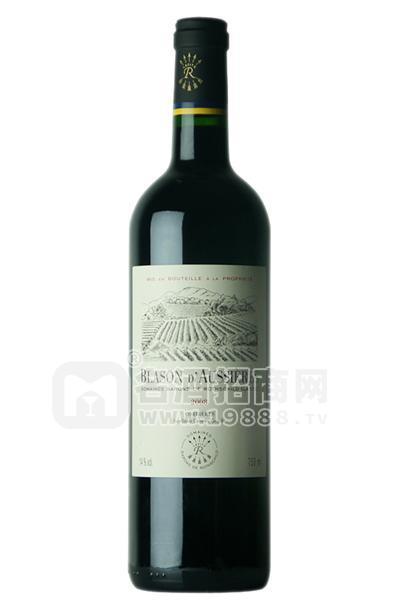 法國(guó)進(jìn)口紅酒 奧希耶微紋干紅葡萄酒 Blason dAussieres 原裝進(jìn)口雅塘酒業(yè)紅酒批發(fā)商 雅塘酒業(yè)葡萄酒招商加盟 商務(wù)紅酒 情侶紅酒 生日紅酒 優(yōu)惠紅酒批發(fā)價(jià)