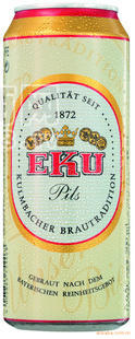 正品【德國啤酒】EKU(伊凱優(yōu))皮爾森型啤酒 500ml聽 原裝進口