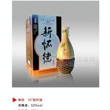 中、高檔白酒、濃香型系列白酒；新懷德尊貴52度