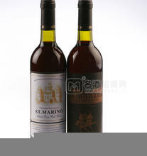 供應(yīng)白標(biāo)，黑標(biāo)圣瑪諾赤霞珠干紅葡萄酒