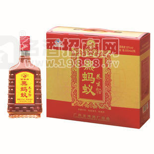 500ml黑螞蟻養(yǎng)生酒（雙瓶禮盒）1*2*3