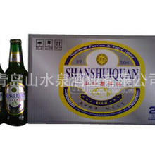 廠批生產(chǎn)發(fā)夜場300ML精品啤酒，純生啤酒。山水泉啤酒