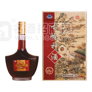 廣西古嶺龍集團 600ml35°古嶺神酒（珍品禮盒）1*6