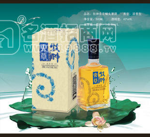 牧神蟲(chóng)草--青花  營(yíng)養(yǎng)酒   保健酒