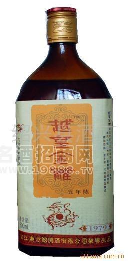 供應(yīng)500ml五年陳越皇金雕營養(yǎng)黃酒