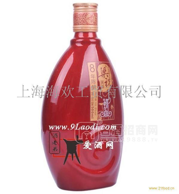 黃酒8年陳梁祝黃酒蝶戀系列500Ml*12