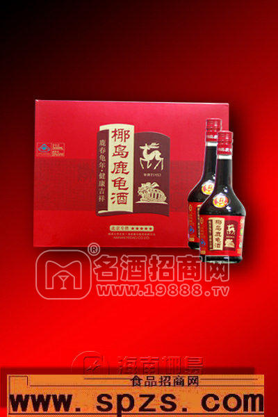 椰島鹿龜酒禮品裝