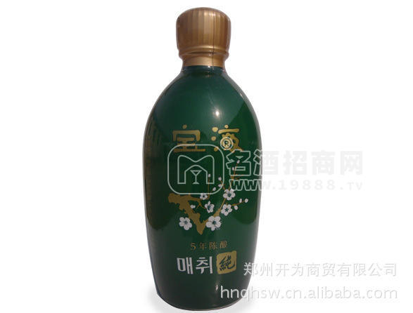 韓國(guó)進(jìn)口375ml 寶海梅子酒 梅翠純青梅果酒