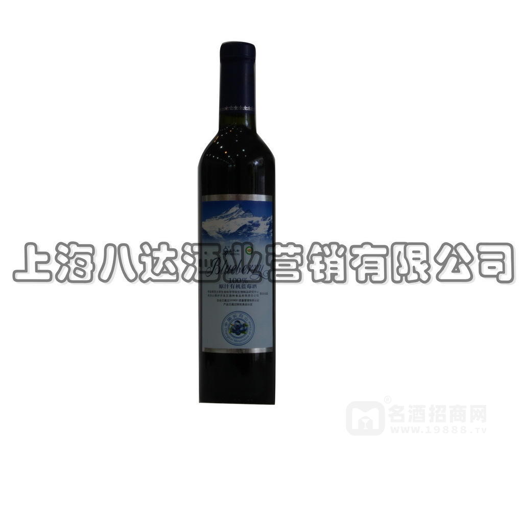 美人松 100%原汁有機藍莓酒 500ml