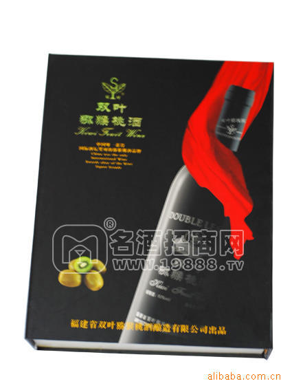 廠家保健酒/高級(jí)禮品酒/雙葉獼猴桃酒/果酒盒