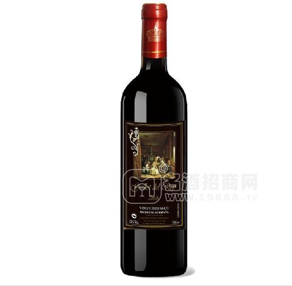 法國吉洛酒莊代理 西班牙原瓶進(jìn)口葡萄酒 皇家08干紅酒