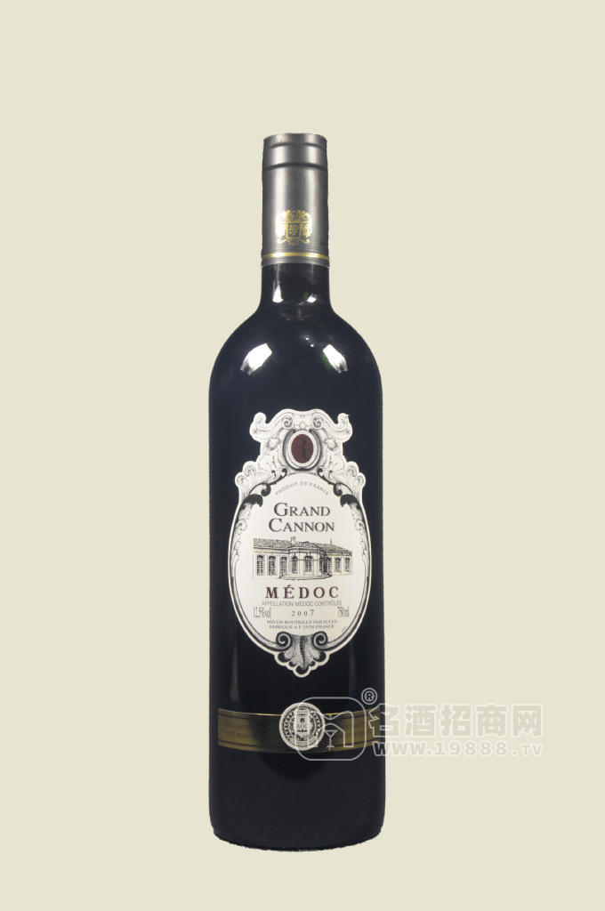 法國干紅葡萄酒 梅克多AOC MEDOC 2007