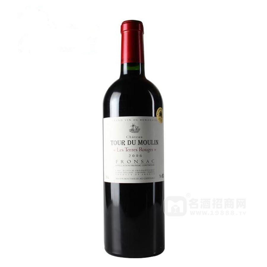 法國(guó)紅酒原瓶進(jìn)口 多樂(lè)磨坊干紅葡萄酒 一級(jí)進(jìn)口商 波爾多紅酒AOC