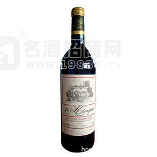 法國進(jìn)口紅葡萄酒 凱斯林古堡750ml