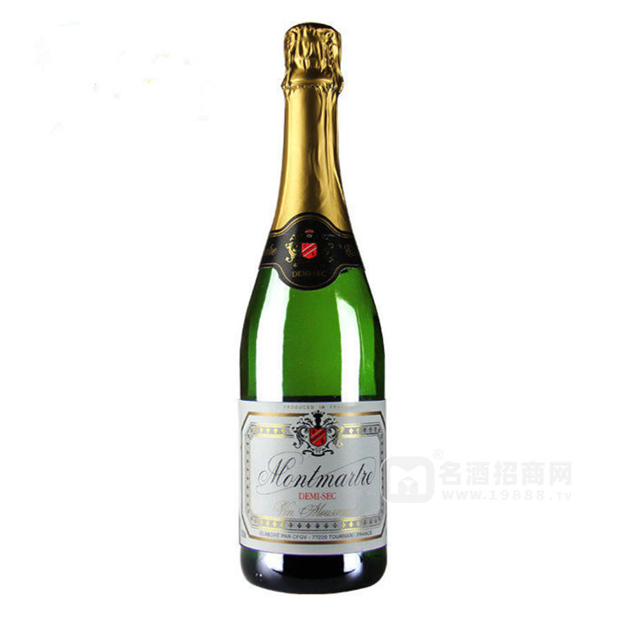 法國巴黎之花香檳酒 100%原瓶進口 法國原瓶起泡酒 婚慶香檳酒