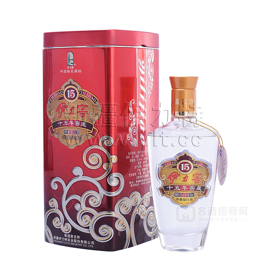42°伊力窖（十五年珍藏） 伊力特酒 新疆榮譽(yù)