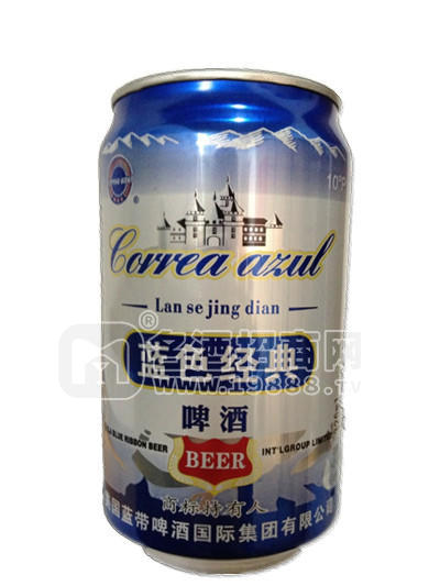 藍色經(jīng)典易拉罐