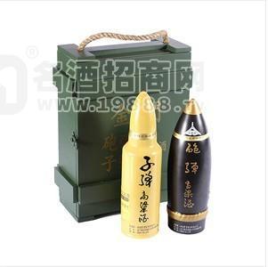 金門53度子炮彈高粱酒禮盒裝