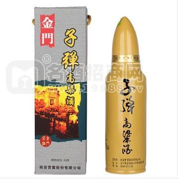 金門子彈簡(jiǎn)裝500毫升高粱酒