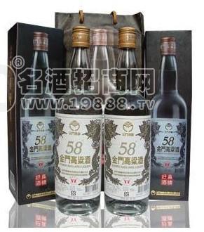 白金龍58度600ML金門高粱酒