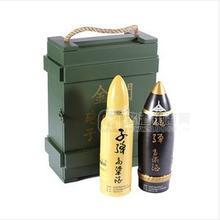 金門子彈500毫升炮彈600毫升53度木箱禮盒酒
