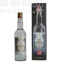 600毫升58度特級普飲版白金龍金門高粱酒