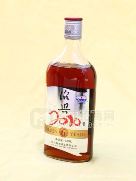 紹興黃酒振湖牌6年淡雅型低度花雕酒