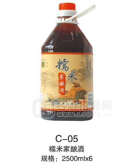 紹興黃酒 水鄉(xiāng)春 糯米家釀酒 2500ml*6 D-11