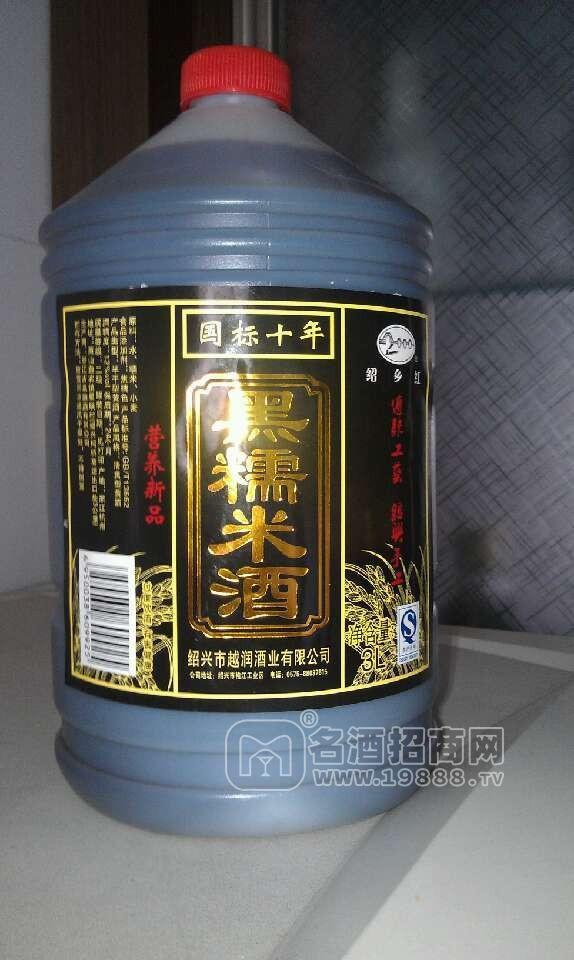 黒糯米酒3L