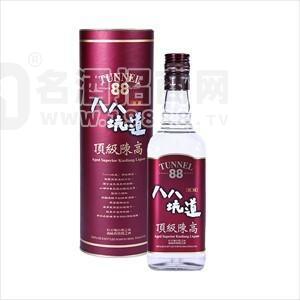八八坑道53度頂級陳高0.6L(禮盒) 圓桶裝