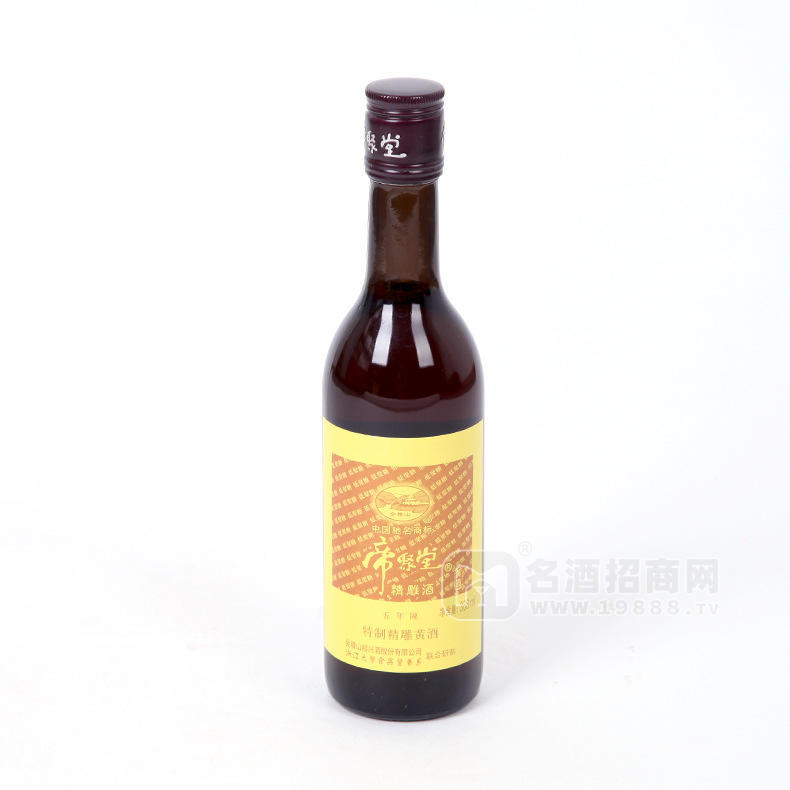 紹興黃酒 會(huì)稽山 帝聚堂五年陳 餐飲用酒