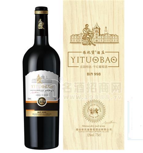 依托堡莊園特選干紅葡萄酒750ml
