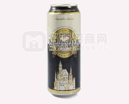 德國天鵝堡黑啤酒500ml 德國原裝進(jìn)口啤酒