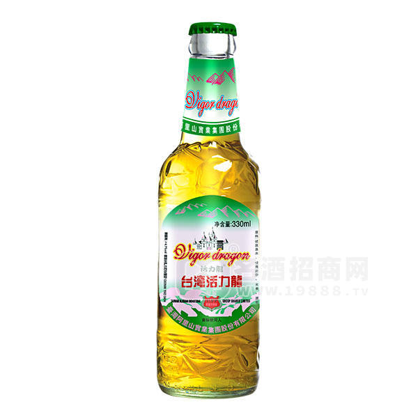 臺(tái)灣活力龍啤酒瓶裝330ml