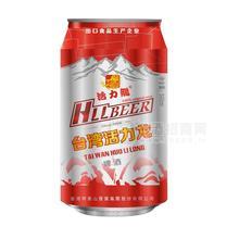 臺(tái)灣活力龍啤酒（紅）500ml