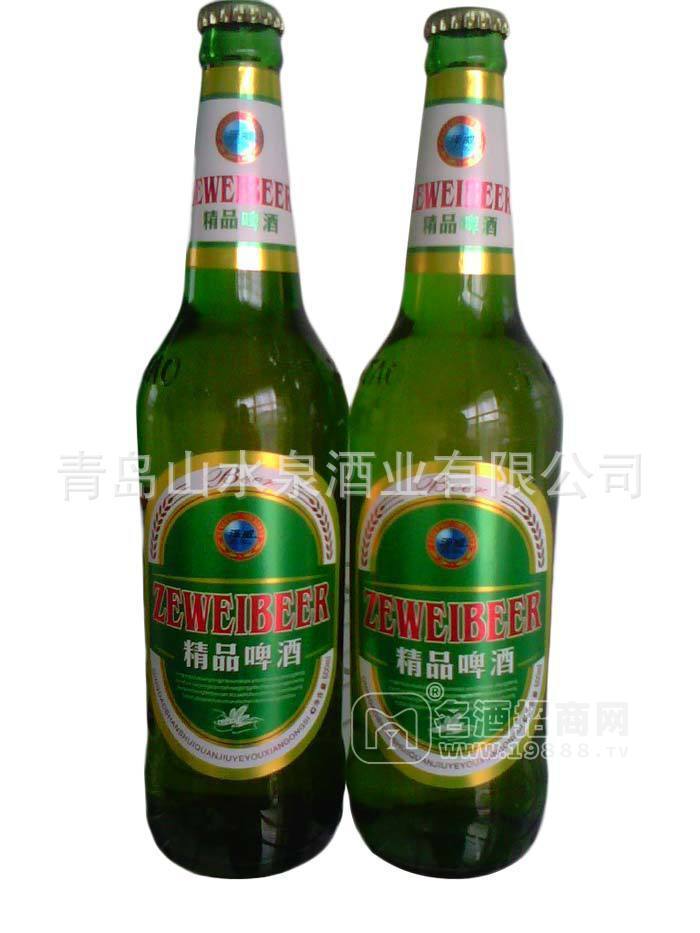 澤威600ML精品啤酒，純生啤酒，麥香啤酒