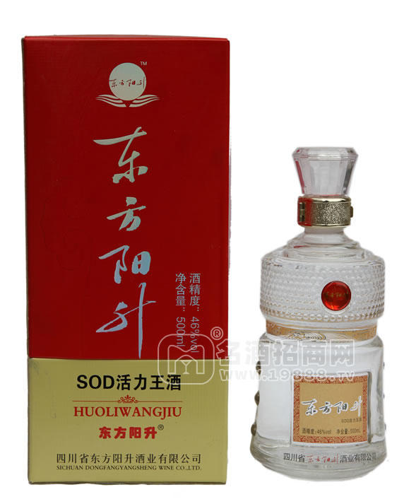 東方陽(yáng)升SOD活力王酒500ml