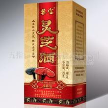 采用現(xiàn)代技術(shù)精制而成靈芝酒