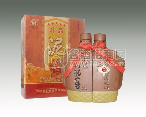 老泥窖精品盒酒：珍品泥窖